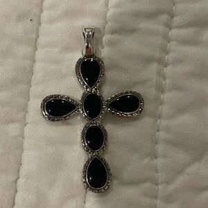 Premier Jewelry reversible cross pendant